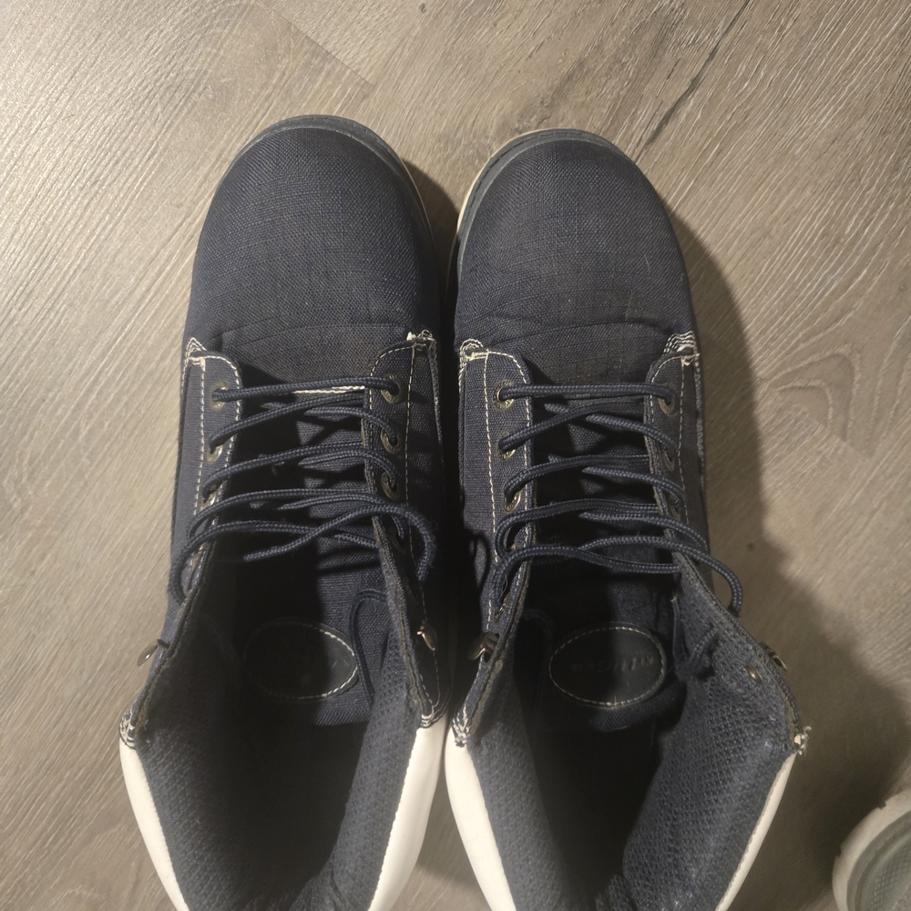 Lugz Men's Black and White Boots